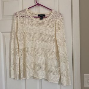 Cream sweater